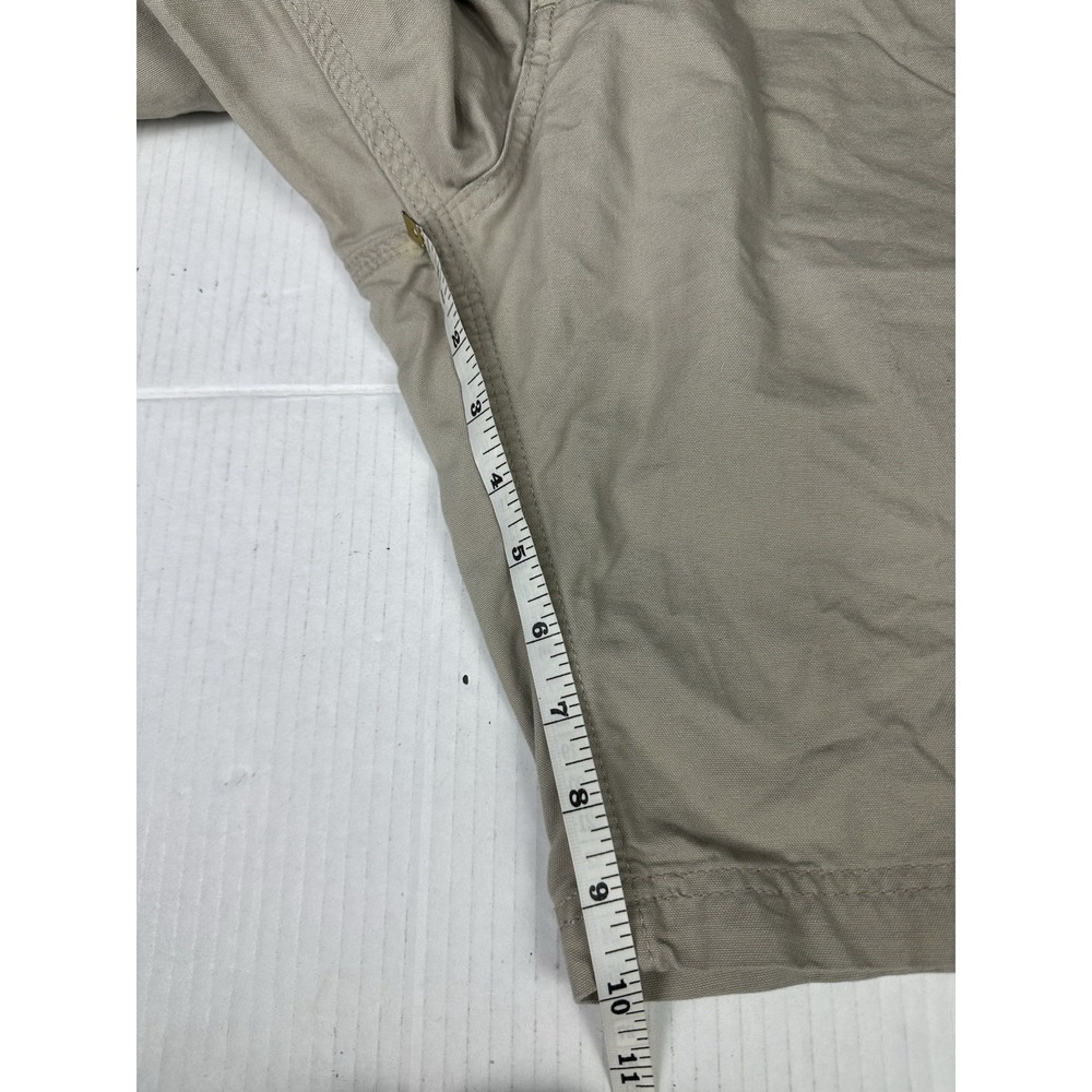 Carhartt Carpenter Canvas Shorts Mens Size 42 B147 TAN Workwear Original Fit - Picture 9 of 9